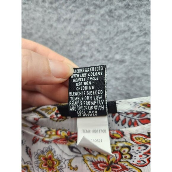 Torrid Womens Floral Print Sleeveless Camisole Top Size 0 100% Polyester Multico - Picture 4 of 7